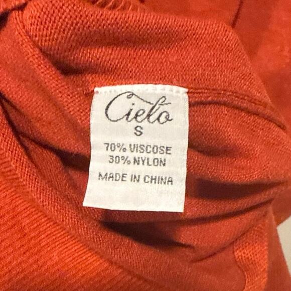 Women’s Collarless Longline Button Front Long Sleeve Knit Cardigan Size Small - Picture 5 of 6